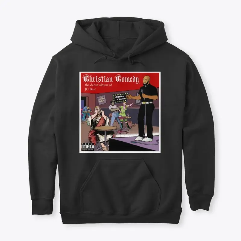 Christian Comedy Album Hoodie-Black